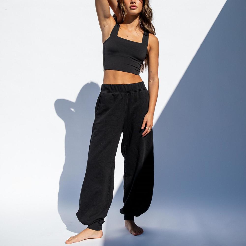 LOF Black Relaxed Sweatpants Size Small